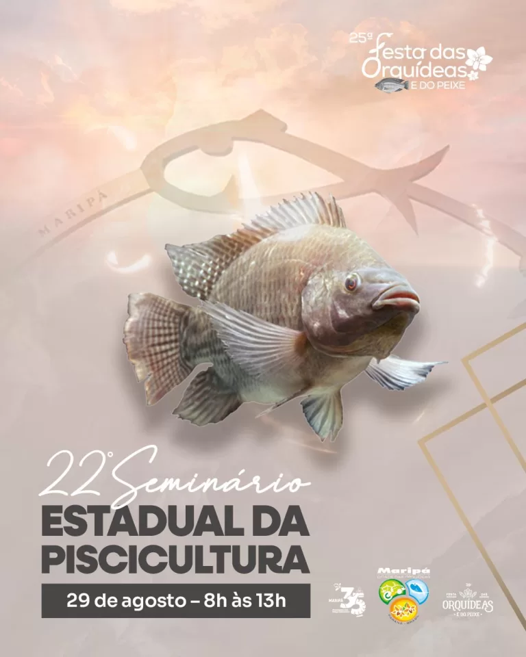 22º Seminário Estadual da Piscicultura ocorre dia 29 de agosto em Maripá
