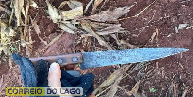 Casal é esfaqueado na presença de crianças em distrito de Santa Helena