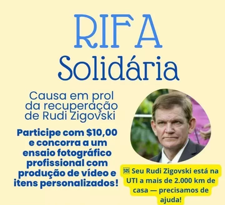 Família de Marechal Rondon faz rifa para ajudar trabalhador internado em UTI a mais de 2 mil quilômetros de casa