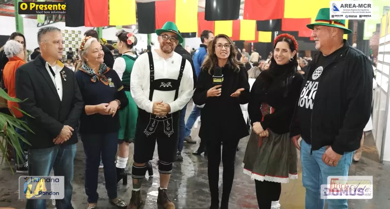 Família rotária atende no Restaurante Alemão até domingo; primeira noite foi de casa cheia