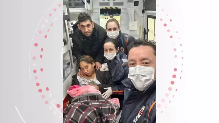 Bebê nasce em ambulância a caminho de hospital: “Nossa emergência não é só para tragédia”, diz médica