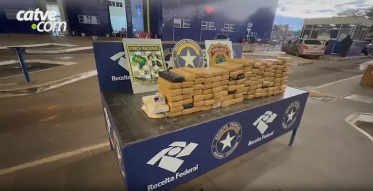Mais de 65 quilos de drogas são apreendidos na Ponte Internacional da Amizade