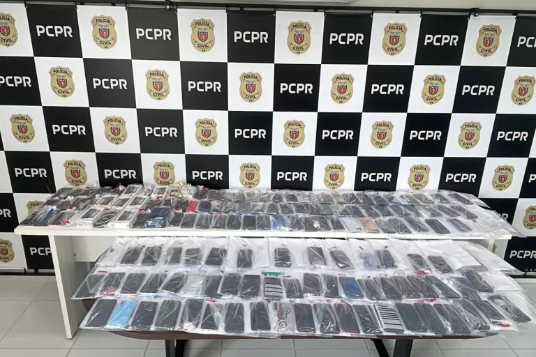 Número de roubos e furtos de celulares cai 45,6% no Paraná