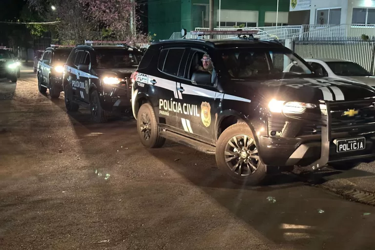 Operação nas ruas: PCPR mira organização que movimentou R$ 19 milhões do tráfico