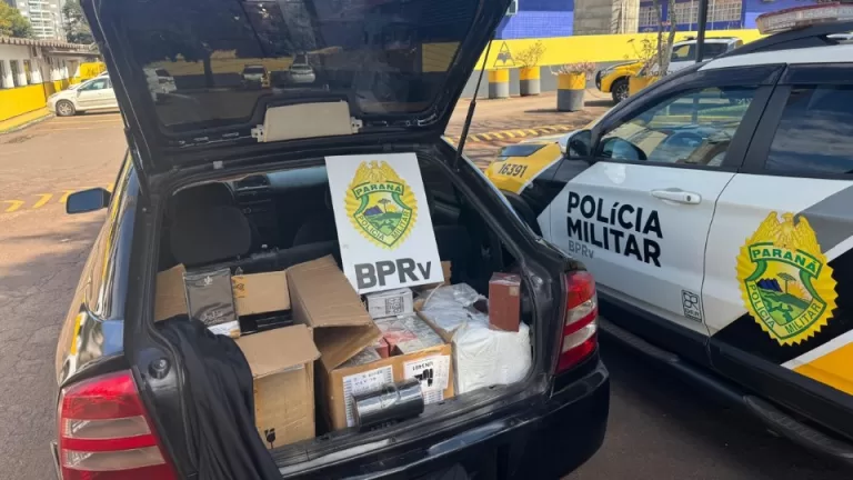 Homem é flagrado com 129 perfumes sem nota fiscal em Céu Azul