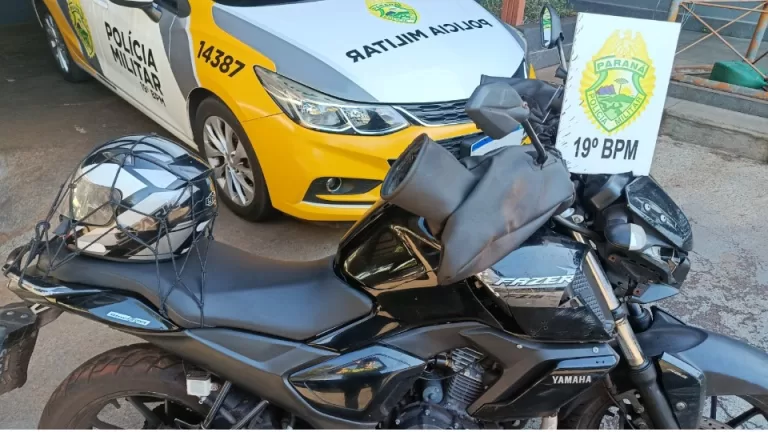 Mototaxista é rendido por assaltante e tem moto roubada em Toledo