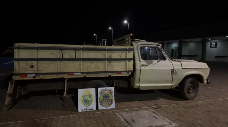 Caminhonete carregada com cigarros é apreendida em Mercedes