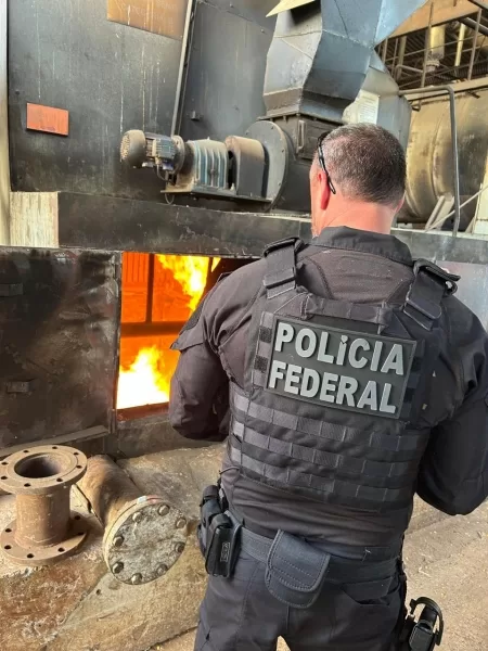PF de Guaíra destrói dez toneladas de drogas na 10ª ação de incineração de 2025