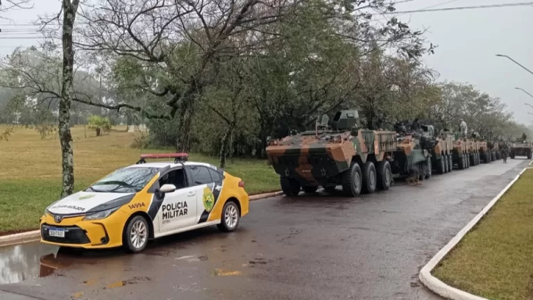 Comboios do Exército terão escolta em rodovias da região Oeste