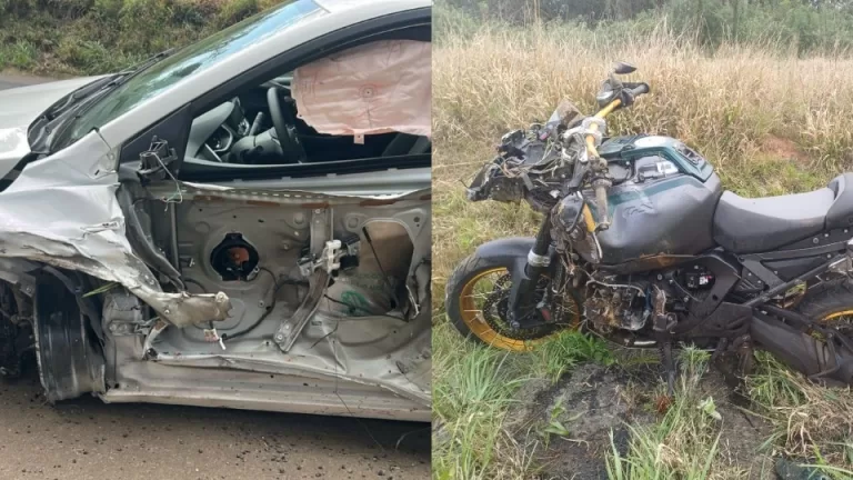 Homem morre em batida na BR-153 em Tibagi