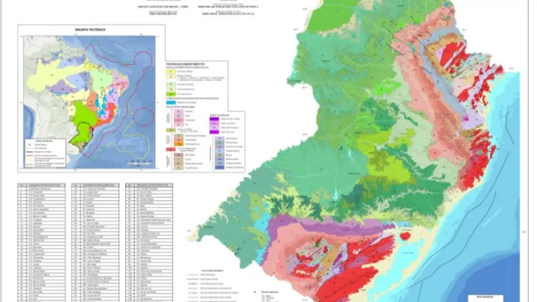 Região Sul ganha Mapa Geológico