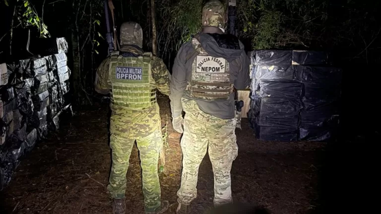 Apreensão de R$ 1 milhão em contrabando no Rio Paraná deixa prejuízo ao crime organizado