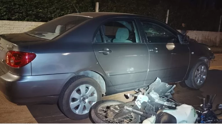 Batida frontal deixa jovem em estado grave na PR-495 em Missal