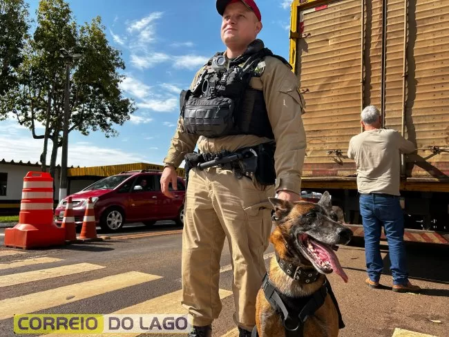 Polícia Rodoviária realiza operação de rotina em Santa Helena