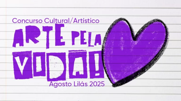 Aberta votação popular ao Concurso Cultural/Artístico “Arte Pela Vida – Agosto Lilás 2025”