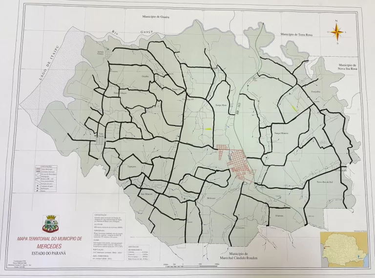 Mercedes revisa mapa viário e abre consulta pública para atualização das estradas