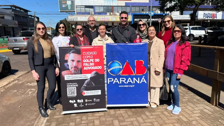 OAB de Marechal Rondon promove ação de conscientização contra o golpe do falso advogado
