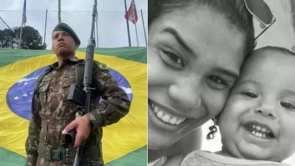 Sargento do Exército mata esposa e filha e tira a própria vida no Dia dos Pais