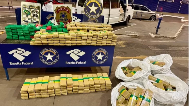 Receita Federal encontra mais de 500 quilos de maconha na Ponte da Amizade