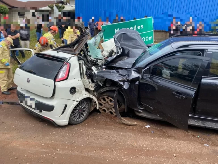 Jovem morre em grave acidente na BR-163 em Mercedes