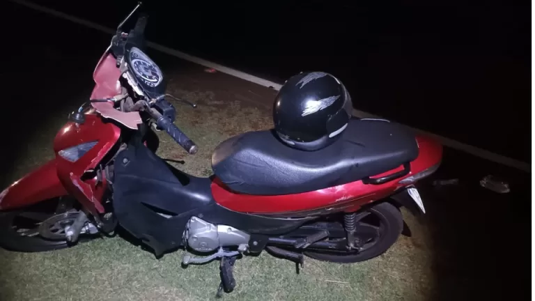 Batida entre motos deixa dois feridos em Marechal Rondon