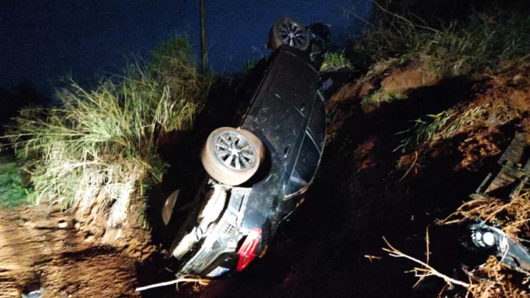 Acidente na PR-182 mata passageiro e deixa quatro feridos em Francisco Alves