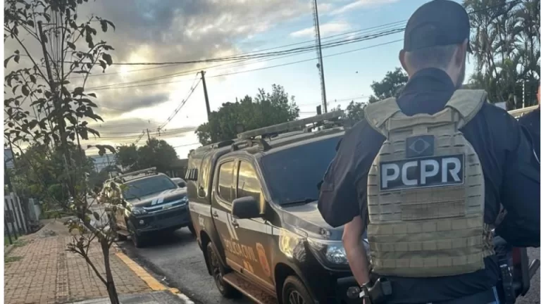 Quatro são presos em Operação Pinos deflagrada pela Denarc de Cascavel