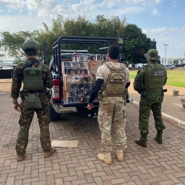Exército e polícia realizam apreensões avaliadas em R$ 4,8 milhões na região de Guaíra