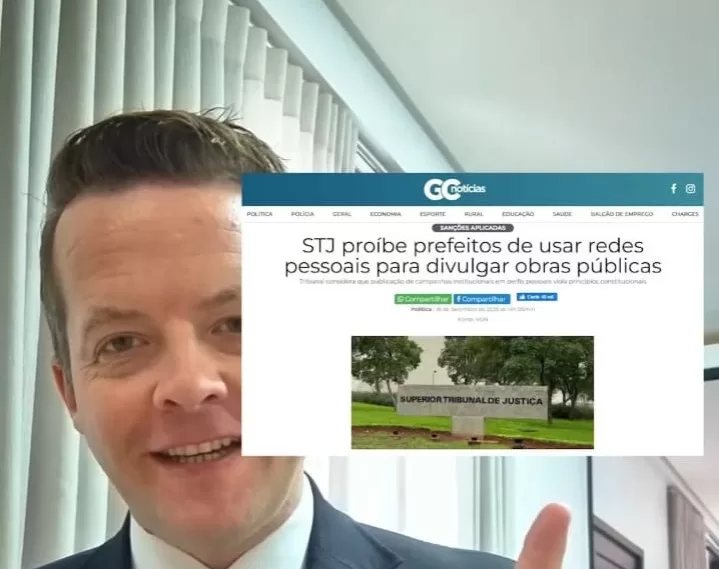 STJ proíbe prefeitos de usarem redes sociais para divulgar atos de gestão. Advogado rondonense comenta