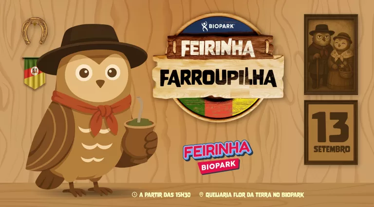 Feirinha Biopark celebra a tradição gaúcha em edição especial Farroupilha