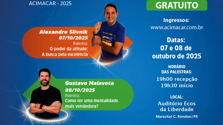 Acimacar promove mais uma edição do Fórum Empresarial em outubro
