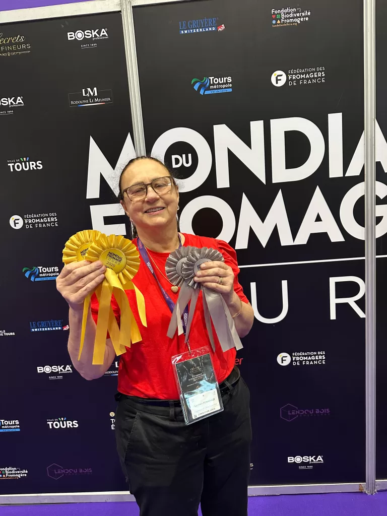 Projeto de queijos finos do Biopark Educação conquista quatro medalhas no Mundial da França