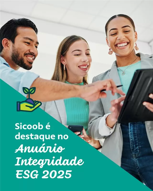 Sicoob está entre as 30 maiores empresas ESG no Brasil