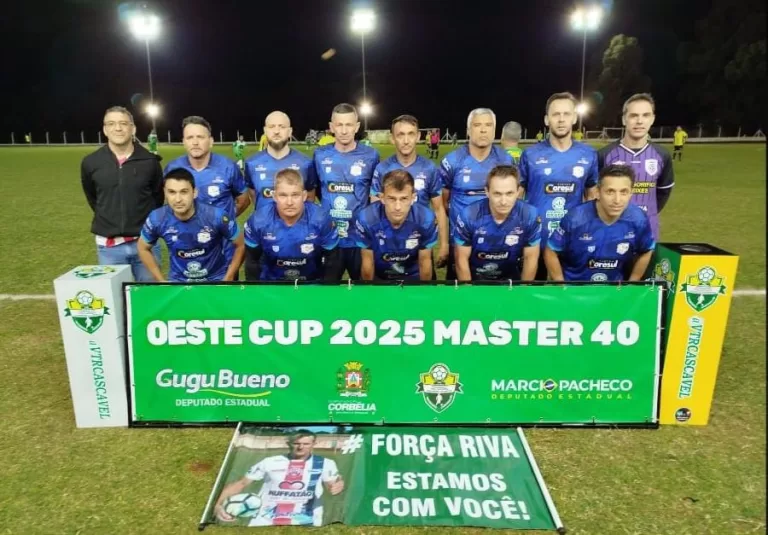 Edson PY Lavacar/Pref. de Marechal Rondon goleia D’Napolli e assume vice-liderança geral da Oeste Cup Máster