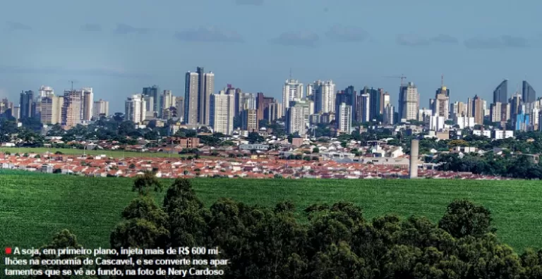 A explosão do preço das terras nas bordas de Cascavel e a régua da soja como balizador da moeda
