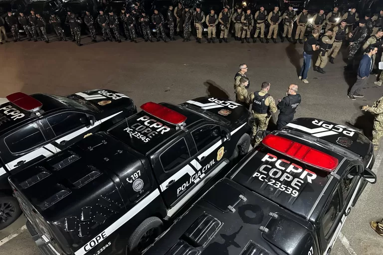 Paraná derruba número de homicídios em 30,4% e roubos também caem 18,6% em 2025