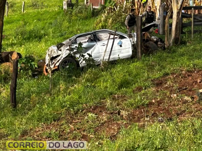 Homem morre em acidente de carro em rodovia da região