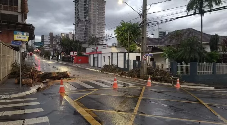 Mais da metade do Paraná está sob alerta de tempestade do Inmet; Marechal Rondon na lista