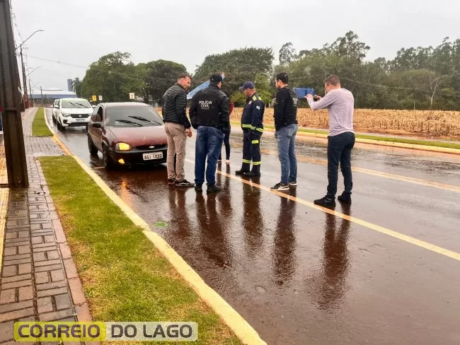Vítima identificada e suspeito do homicídio é preso em flagrante meia hora após o crime em Santa Helena