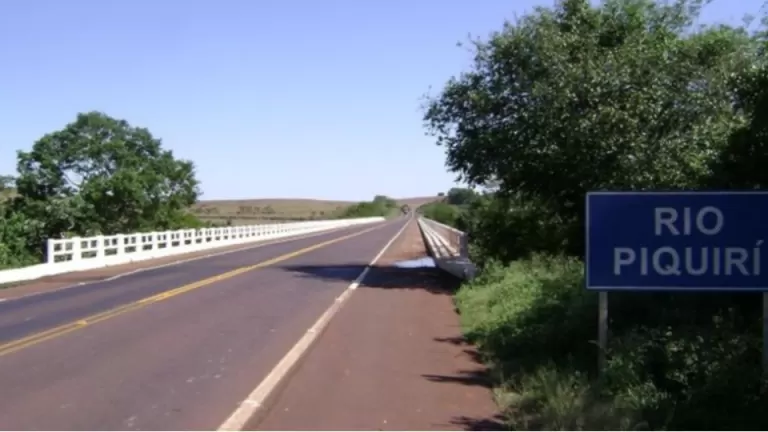 Ponte sobre o Rio Piquiri terá restrição total de tráfego nesta segunda-feira