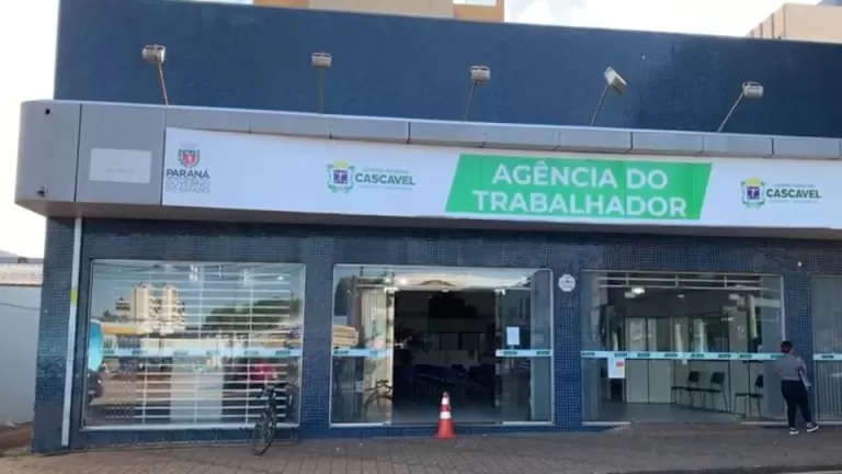 Confira as vagas de emprego disponíveis na Agência de Cascavel