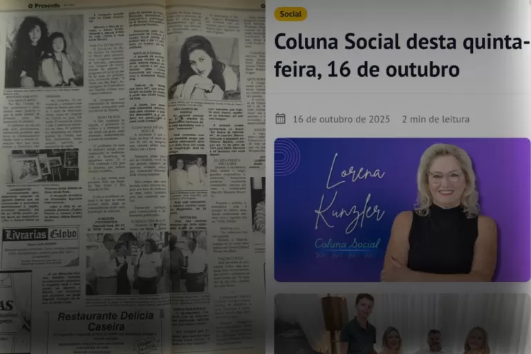 Coluna Social: mais de três décadas celebrando histórias e sorrisos