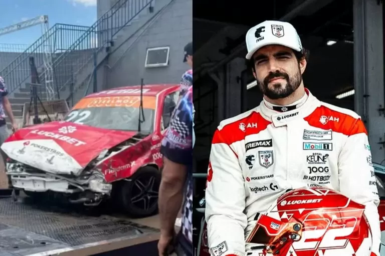 Caio Castro sofre acidente de carro durante treino para corrida em Cascavel