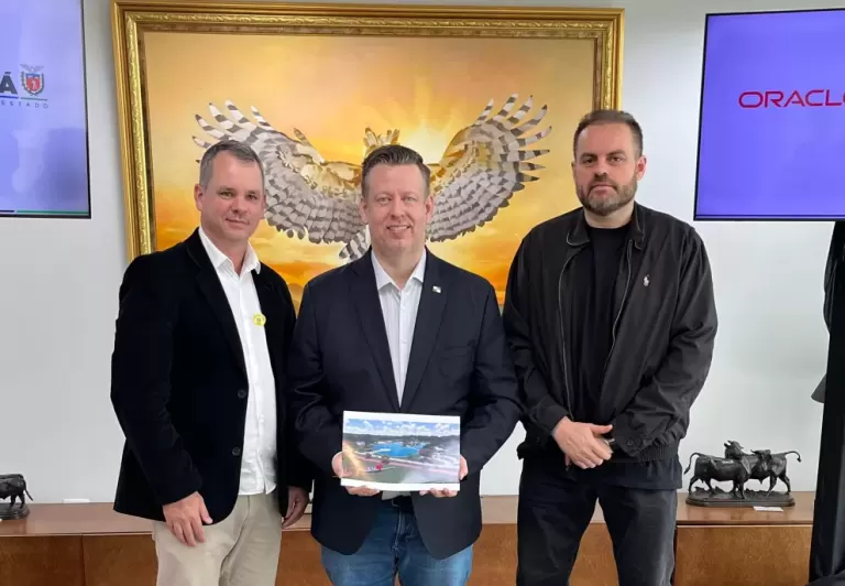 Prefeito de Quatro Pontes apresenta projeto do Lago Municipal ao Governo do Estado