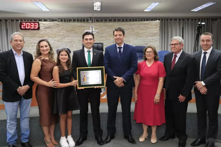 Presidente da Sicredi Aliança PR/SP recebe título de Cidadão Honorário de Barretos