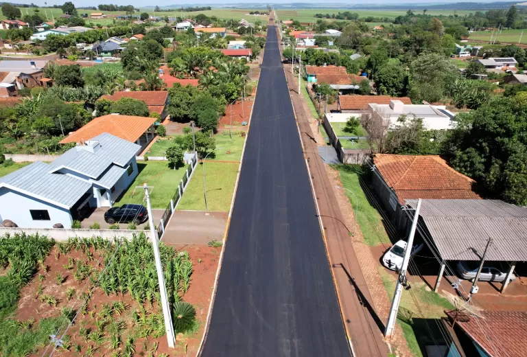 Concluída a revitalização das principais ruas do Distrito de Três Irmãs