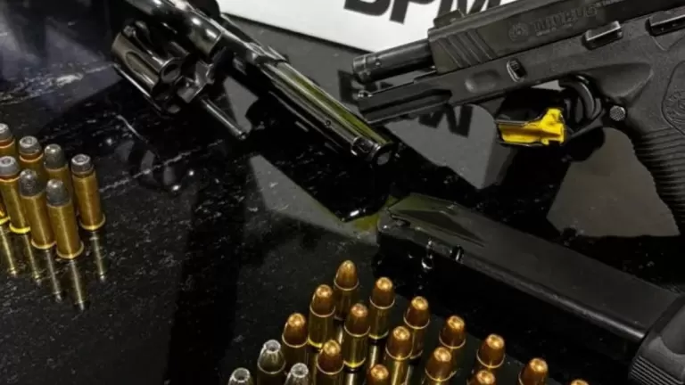 Homens são presos com armas e munições na BR-369