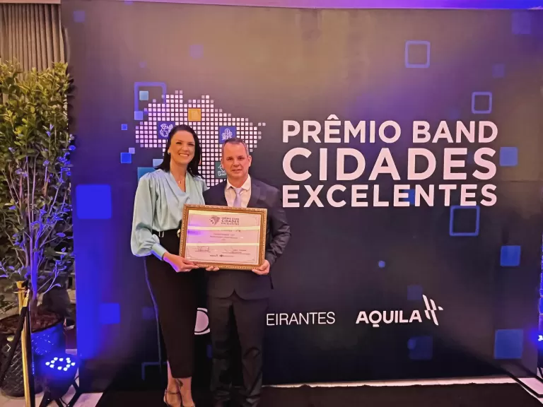 Quatro Pontes é reconhecida como a Melhor Cidade do Paraná no Prêmio Band Cidades Excelentes 2025