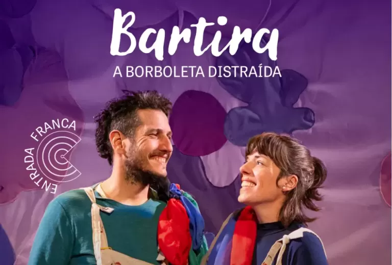 Interessados em prestigiar o espetáculo “Bartira, a borboleta distraída” devem reservar ingresso
