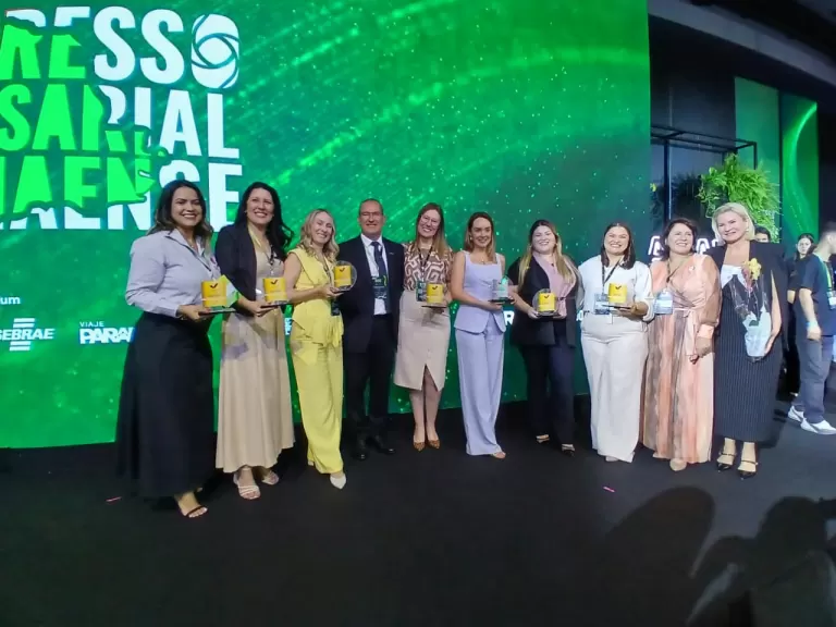 Conselho da Mulher Empresária da Acimacar conquista ouro no 8º Congresso Empresarial Paranaense da Faciap